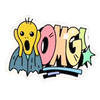 Good Morning Omg Sticker by Topgalbags