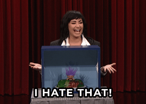 Demi Lovato Wtf GIF by The Tonight Show Starring Jimmy Fallon