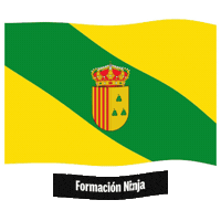 Flag Spain Sticker by Formación Ninja