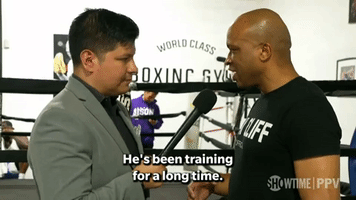 He's Been Training A Long TIme