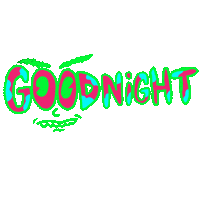 Sleepy Night Night Sticker by Nuttz