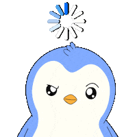 Confused Question Mark Sticker by Pudgy Penguins