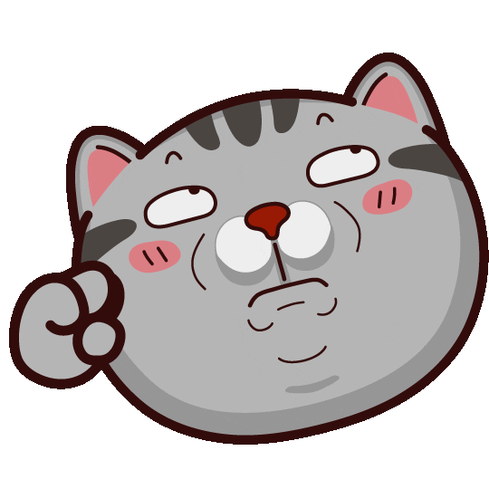 Cat Tata Sticker by VITA VITA ‧ 塔仔不正經