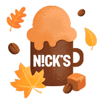 Ice Cream Coffee Sticker by N!CK'S Ice Creams