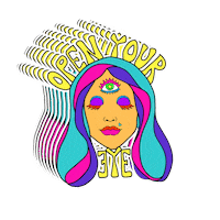 Third Eye Love Sticker by Ephemera