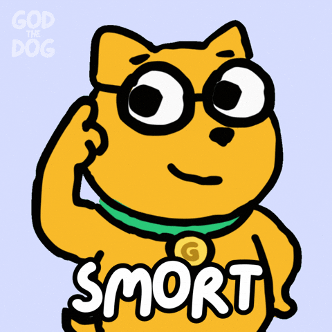 godthedog abstract god smart brilliant GIF