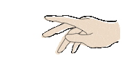 BureauSansSel hand branding left hand lefthand Sticker