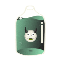 thamojunto motion monster bottle liquid Sticker