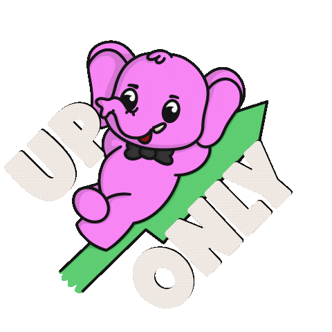 Happy Crypto Sticker by Patrick Pinkerton