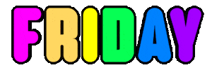 Party Rainbow Sticker