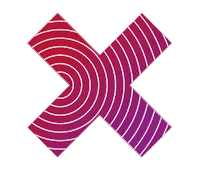 x spreading Sticker