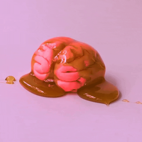 brain juice mind blown GIF by Carly Berry
