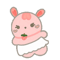 Dance Bunny Sticker
