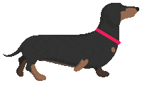 Illustration Dogs Sticker by Vitality