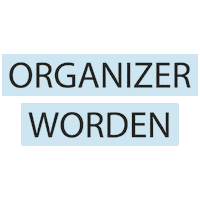 ilonavisker opruimen ilonavisker opruimtip organizerworden Sticker