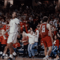 Celebration Basketball GIF by Huskers