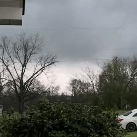 Fast Moving Funnel Cloud Spotted as Tornadoes Rip Through Parts of Alabama