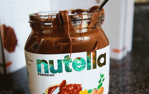 food drink nutella GIF