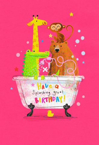 happy birthday fun GIF by Greetings Island