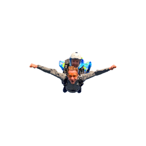 LecimNaSzczecin giphyupload skydive parachute lns Sticker