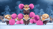 monday minions GIF