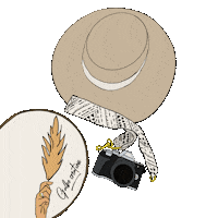 Hat Chapeau Sticker by Pauline