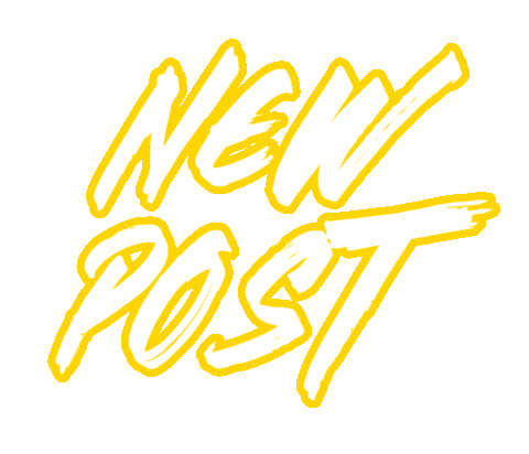 new post Sticker by Andres