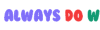 alwaysdodo  Sticker