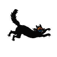 Illustradora sticker witches cat illustradora illustradora2 Sticker