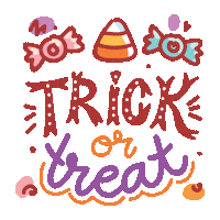 Celebrate Trick Or Treat Sticker by svetlanatokarenko