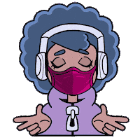 Animation Relaxing Sticker by Holler Studios