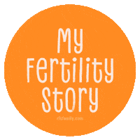 Reproductive Rights Orange Sticker by Reproductive Fertility Center