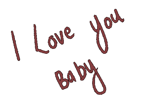 I Love You Baby Sticker
