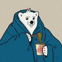 Polar Bear Awkward Smile GIF