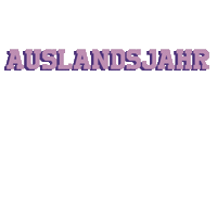 Auslandsjahr Sticker