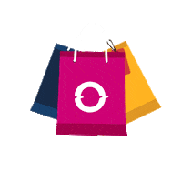 Privout ecommerce shoppingbag privout Sticker