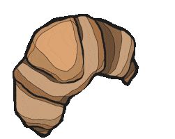 Croissant French Sticker