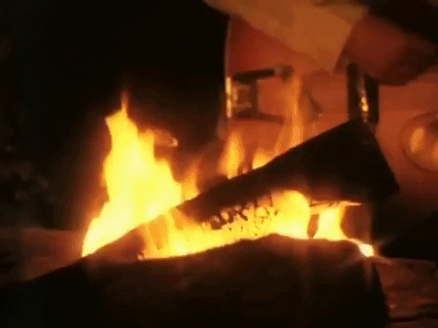 fire camp GIF by ABBA