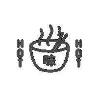 MustafaRecords hot food sticker japan Sticker
