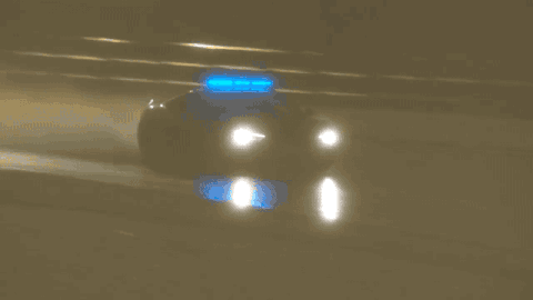 car rain and fire GIF