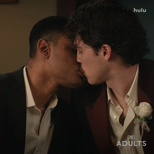 Nick Kroll Kiss GIF by Adults