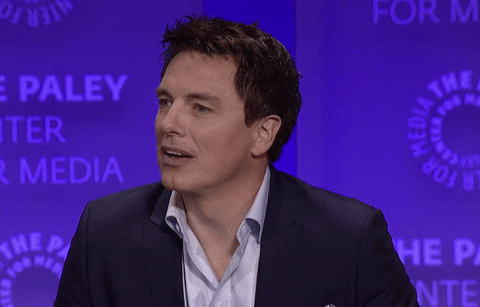 stare down john barrowman GIF by The Paley Center for Media