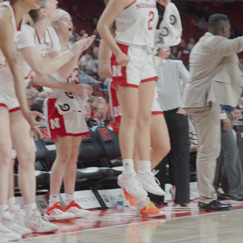 Lets Go Basketball GIF by Huskers