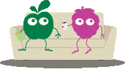 Happy At Home Sticker by GoGo squeeZ