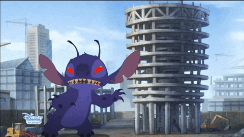 appledectomy giphyupload giant stitch rampage GIF