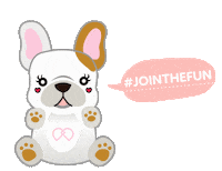 Dog Bulldog Sticker by Daleyza + Dalary