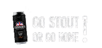 Go Big Or Go Home Love Sticker by Connor's Stout Porter