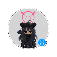 kountermeasures roblox blue archive kmk 블루 아카이브 Sticker