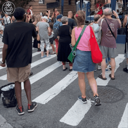 BrightonConey giphygifmaker dance nyc happy dance GIF