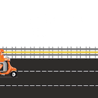 Thanks Thank You Sticker by Lalamove